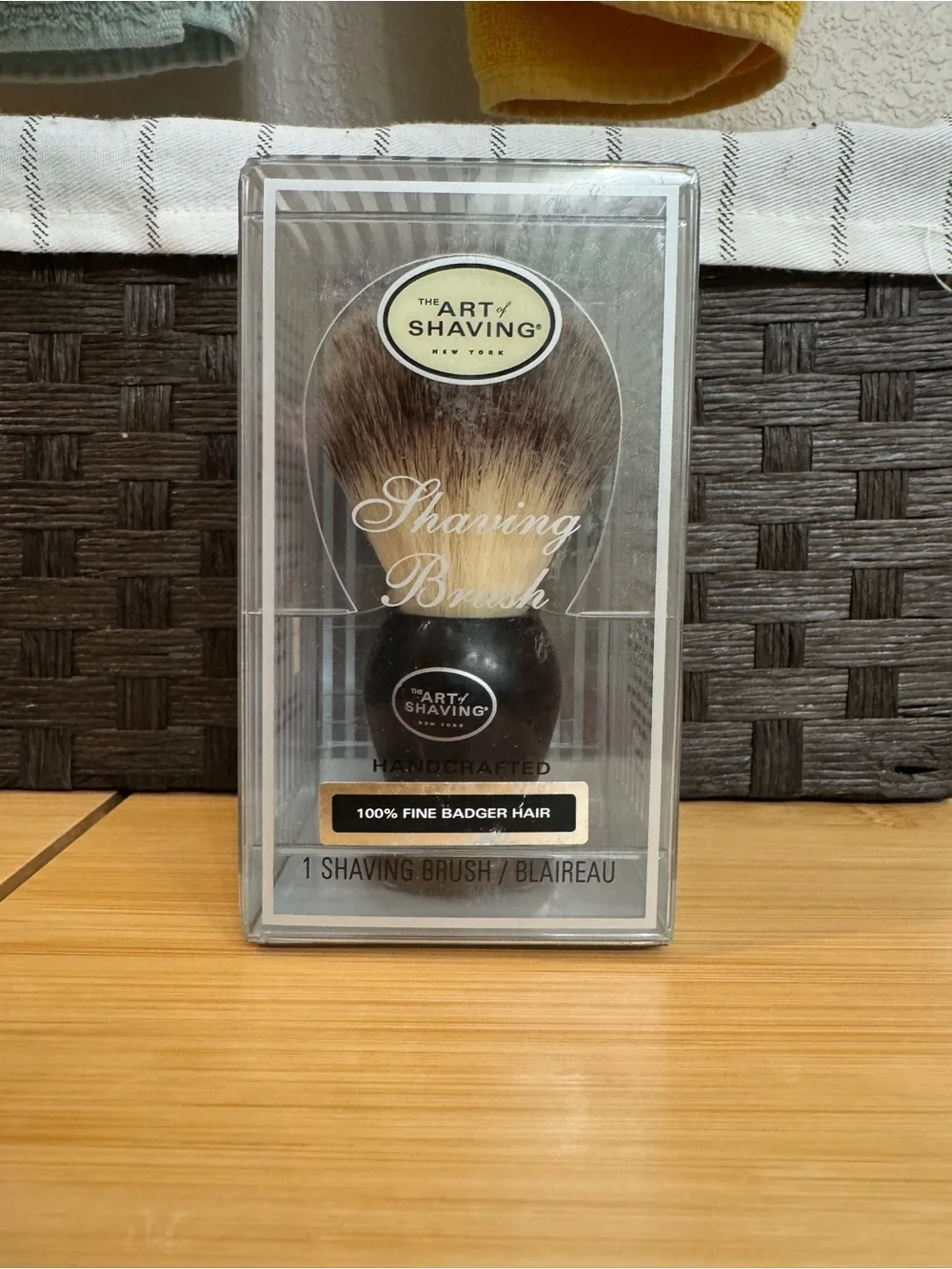 Art of Shaving Black Fine Badger Hair Shaving Brush